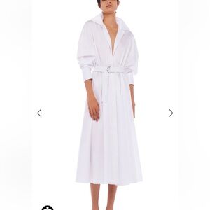 SUPER OS BF NK SHIRT DRESS Norma Kamali